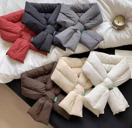 패딩목도리 패딩머플러 패딩스카프 방한목도리 방한용품 #2