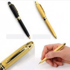 미니 볼펜 블랙/골드 행사 판촉 기업 학교 관공서 단체 행사사은품 단체선물 졸업선물