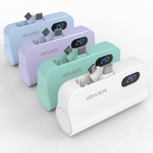 IRIVER 아이리버 C+8 회전식 22.5W 일체형 고속 도킹형 보조배터리