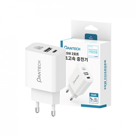 팬텍 GaN PD25W 멀티 2포트 가정용 초고속충전기 아답터 #2