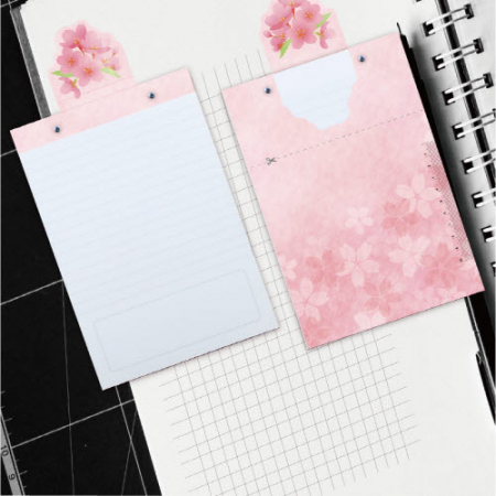 PP 광고 팝업 메모지(150*220mm) #2