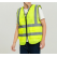 올메쉬 양면 빛반사 형광 안전 작업 조끼