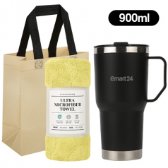 매니시 텀블러 900ml  + 타올 선물세트