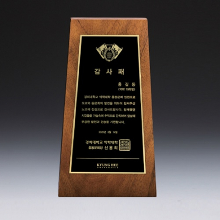 감사 송공 퇴직기념 임명패 SW-009-01 #2