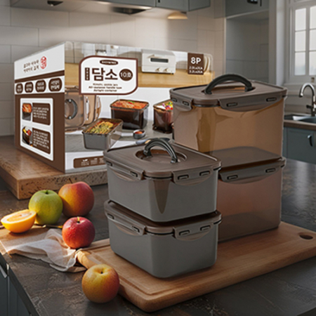 담소 김치통 10호 2.0L*2EA / 3.2L*2EA #2
