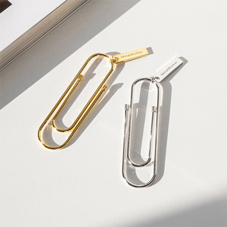 대형클립 각인 책갈피 북마크 #2