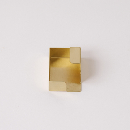 [선물패키지] 황동 골드 명함 트레이 거치대 고급선물(이니셜각인) #4