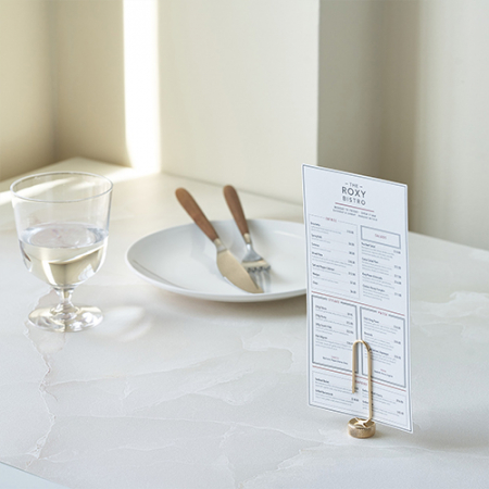 [선물패키지] 금속아저씨 황동 메탈 POP 메모홀더 스탠드 꽂이 (각인포함) #5