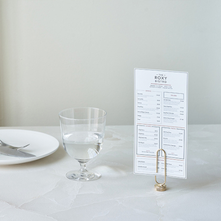 [선물패키지] 금속아저씨 황동 메탈 POP 메모홀더 스탠드 꽂이 (각인포함) #6