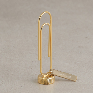 [선물패키지] 금속아저씨 황동 메탈 POP 메모홀더 스탠드 꽂이 (각인포함)