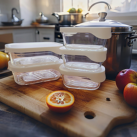 쉬젤 내열글라스 오븐 5종세트(370ml*3EA +930ml*2EA) #2