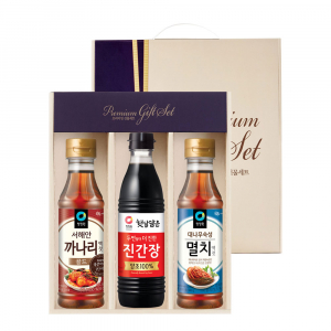 청정원 까나리 멸치액젓 간장(3종)