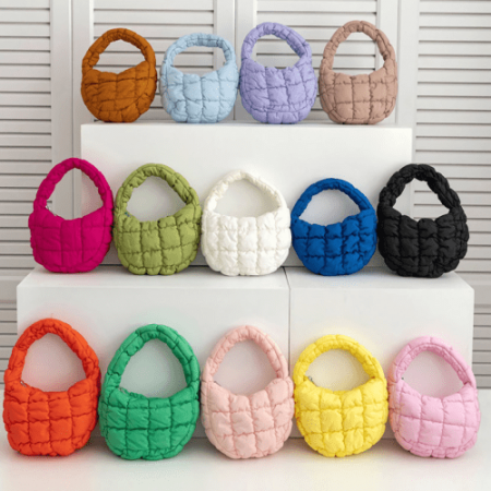 겨울 패딩백 손가방 미니가방 퀄팅가방 겨울가방 #3