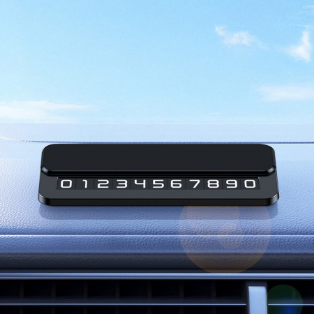 루티네 메탈릭 주차번호판 #2