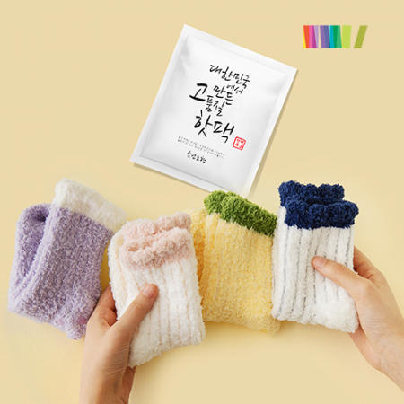 세트) 핫팩1+마시멜로 수면양말M #2