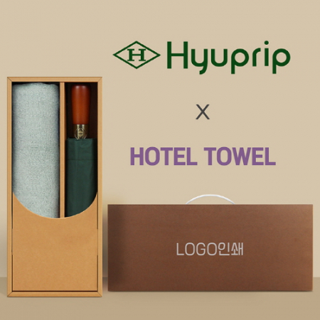 협립 3단70엔티크 고밀도 완전자동우산 +뱀부170세면타월-세트 #2