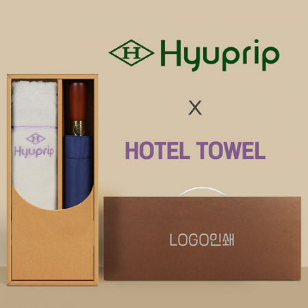 협립 3단70엔티크 고밀도 완전자동우산 +협립눈꽃타월-세트 #2