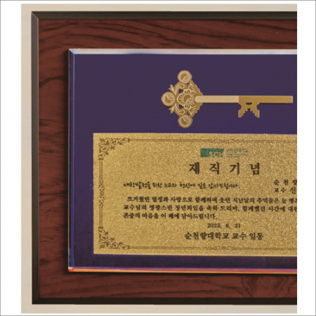 행운의 열쇠 큐빅고급장식패 #4