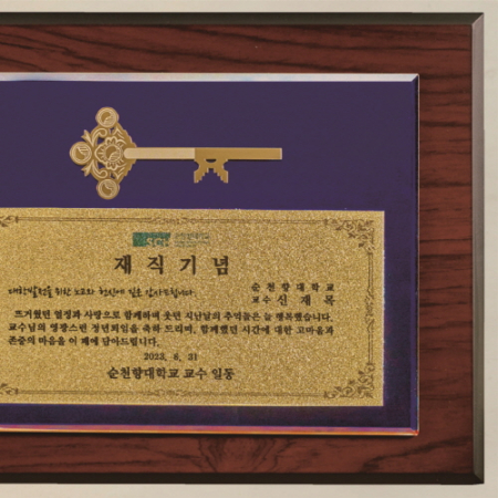 행운의 열쇠 큐빅고급장식패 #5