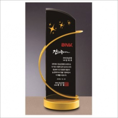 금속 블랙 크리스탈 상패4