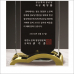 작은이미지: 금속 투톤 크리스탈 상패9 #3