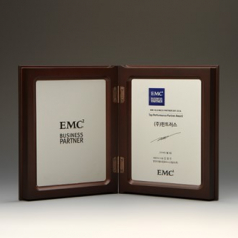 위촉 협약 자매결연 원목패  E5137