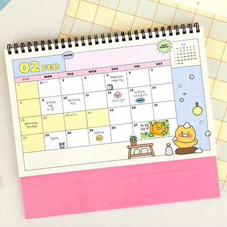 귀여운 춘식이 2026 베이직 탁상캘린더 #3
