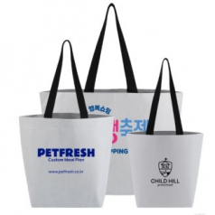 두툼한 리유저블백 가방 다용도 멀티 친환경 쇼핑백 로고인쇄 대/중/소