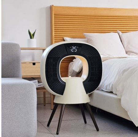 소싱 새턴2 가습 불멍 온풍기(리모컨/음성지원) #3