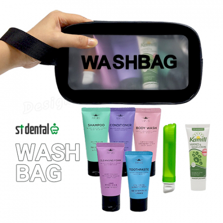 휴대용세면백 3호 LG미니스6종 카밀핸드크림30ml 칫솔치약 여행용세트(쇼핑백포함) #3