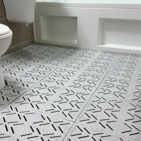 올지 에어폼 EPP 욕실매트 4P세트 미끄럼방지 화장실 매트 건식 세탁실 다용도실 현관 #2