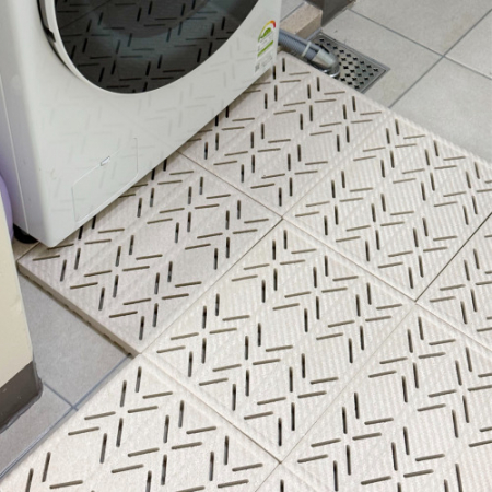 올지 에어폼 EPP 욕실매트 4P세트 미끄럼방지 화장실 매트 건식 세탁실 다용도실 현관 #4