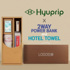 협립 이지롤 거꾸로 완전자동 우산 +협립눈꽃타월+배터리-세트