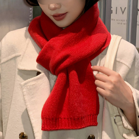 심플 니트머플러 목도리 남녀공용 가벼운목도리 겨울목도리 #2