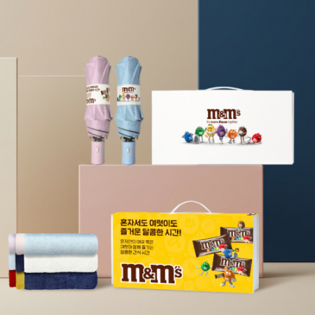 트렌드 라인세트 48호 (크로커다일 투톤클래식 라벨 호텔타올+크로커다일 3단 솔리드 암막 전자동 우산) #2