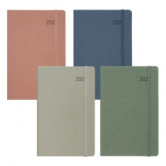 26년 유스토리 린넨클래식 양장 다이어리 별절(32절변형)