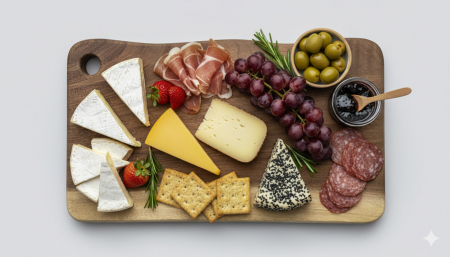 [리베바움] 레인트리 프리미엄 통원목 플레이팅 도마 웨이브 사각 특대XL #2