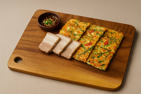 [리베바움] 레인트리 프리미엄 통원목 플레이팅 도마 웨이브 사각 대 L #2