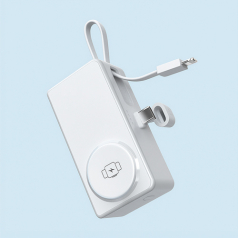 루티네 도킹 보조배터리 고속충전 3300mAh ALL IN ONE