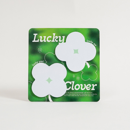 럭키클로버 점착메모지(주문제작형) #2