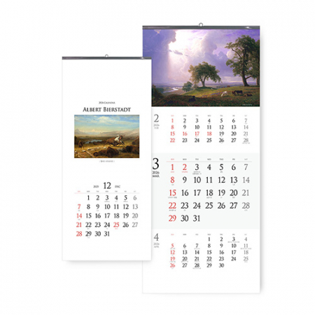 벽걸이달력 앨버트 비어슈타트 345x780 캘린더 #2