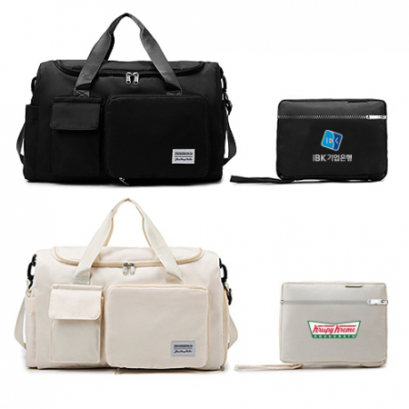 투포켓 접이식 폴딩 보스턴백 H152 #2