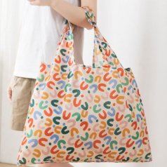 컬러풀 대용량 장바구니 // 전용주머니 포함