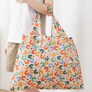 컬러풀 대용량 장바구니 // 전용주머니 포함