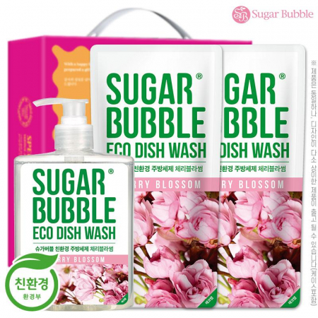 슈가버블 주방세제470펌프 주방세제280리필2P 3종 // 친환경 #3