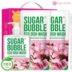 슈가버블 주방세제470펌프 주방세제280리필2P 3종 // 친환경