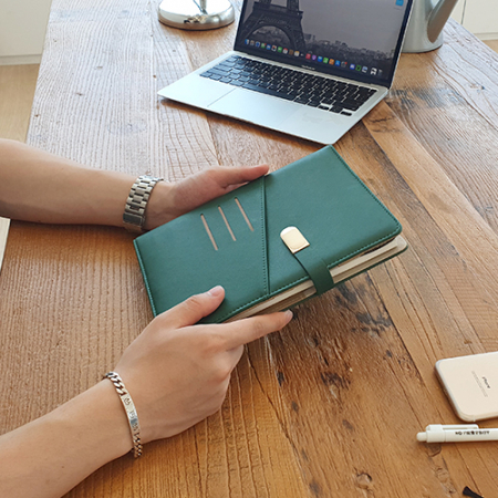 파워 6공 자석시스템 다이어리 25절 #4