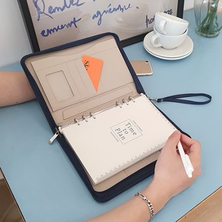 파워 6공 지퍼시스템 다이어리 25절 #7