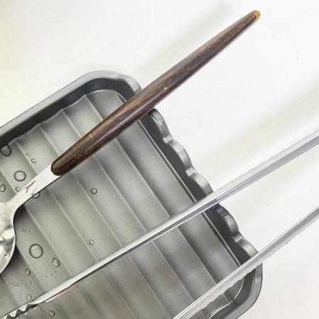 올지 조리도구 거치대 2단 냄비뚜껑 받침대 국자 집게 #7