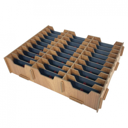 올지 우드 명함보관함 30칸 쿠폰 꽂이 카드 사원증 #5